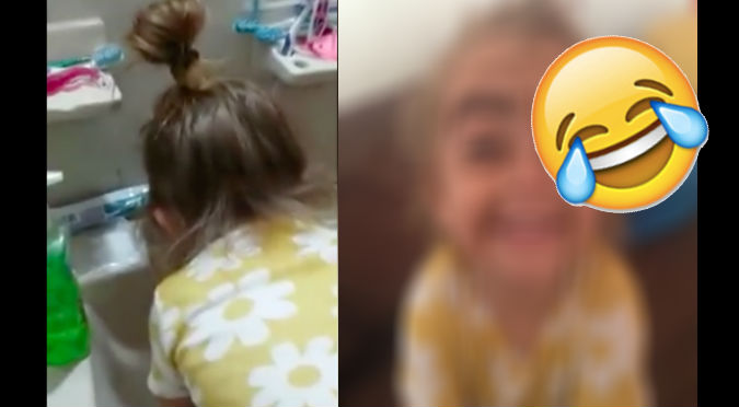 Quería que la pinten como una princesa y troleó a su sobrina así -VIDEO