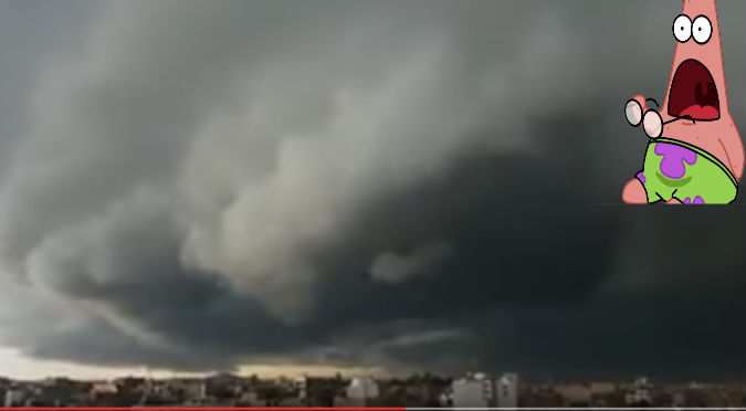 YouTube: Nubes 'apocalípticas' aterroriza en Chiclayo
