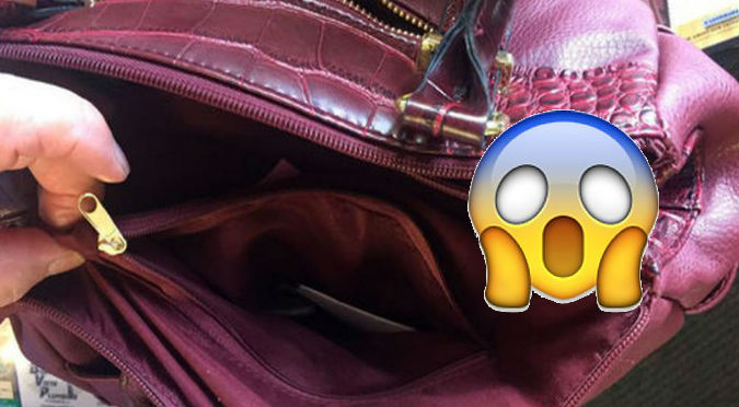 Facebook: Abrió su cartera y se topó con algo aterrador