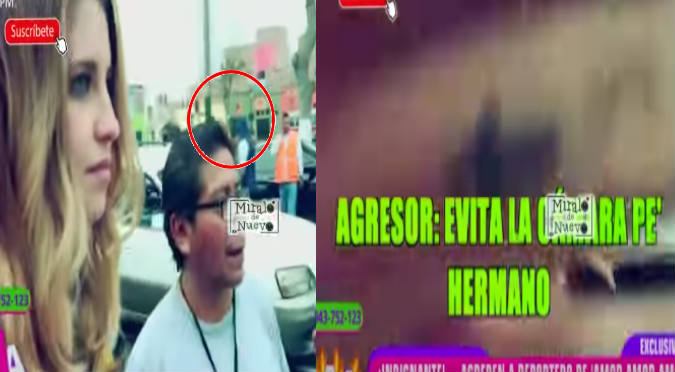 ¡Qué fuerte! ¿Reportero de 'Peluchín' habría sido agredido por orden de chico reality? (VIDEO)