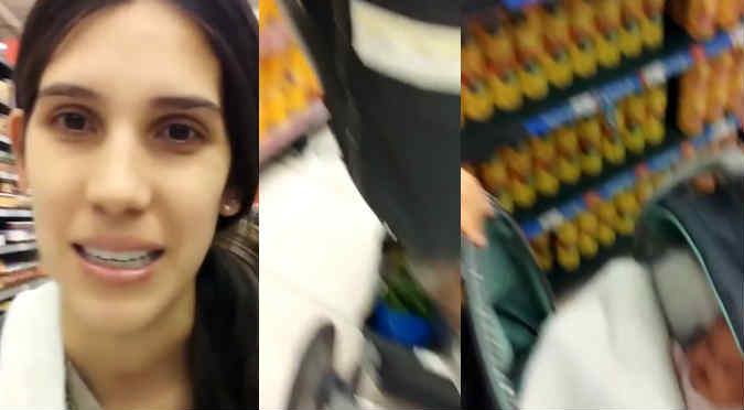 ¡Se pasaron! Vanessa Tello fue maltratada en conocido supermercado (VIDEO)