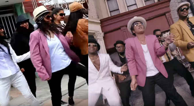 Bruno Mars ya está en Lima y fanáticas bailaron ‘Uptown Funk’