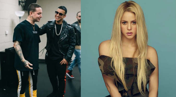 J Balvin y Shakira en el top de los Billboard Latin Music Awards