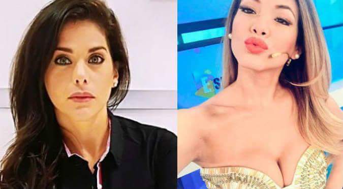 ¿Jazmín Pinedo se dio un beso en la boca con Giovanna Valcárcel? (VIDEO)