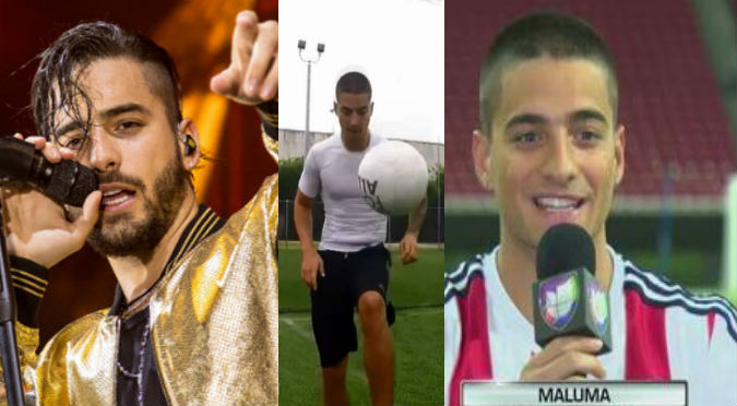 Maluma recuerda su pasado como futbolista ¿Pide jugar en el Mundial?