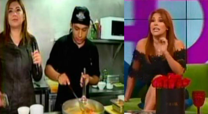 Magaly Medina no soportó a chef y le dijo todo esto (VIDEO)