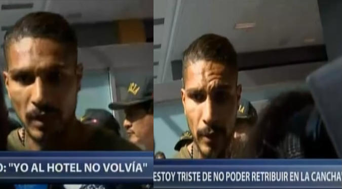 Paolo Guerrero: 'Sabía quién era el mozo, fui a buscarlo, lo encerraron en el hotel'