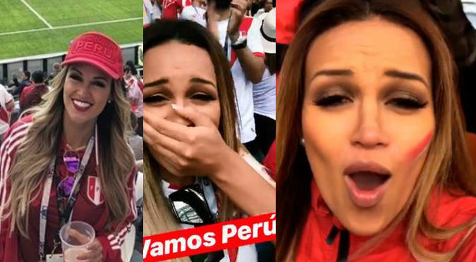 Facebook: Angie Arizaga es troleada tras triunfo de Perú ante Australia
