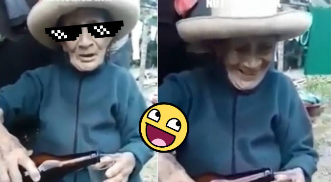 La épica respuesta de una abuela cuando le dicen que se sirva poco (VIDEO)