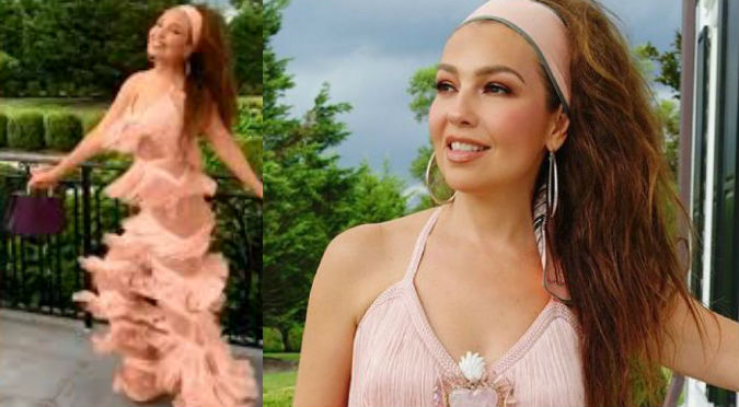 Thalía revela la historia detrás de 'Me oyen, me escuchan, me sienten' (VIDEO)