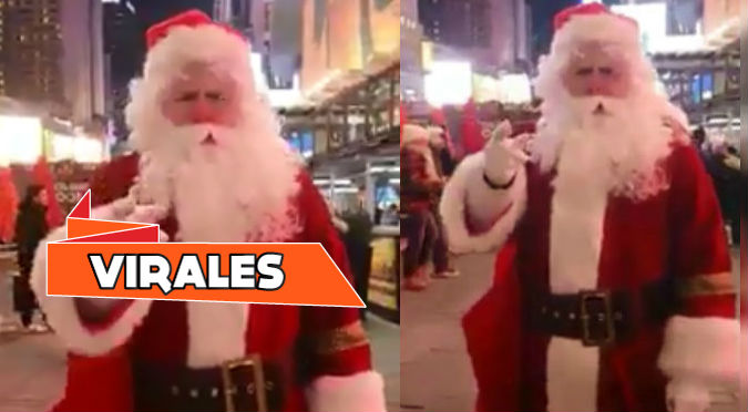 Papá Noel anuncia que está 'Chihuán' esta Navidad (VIDEO)