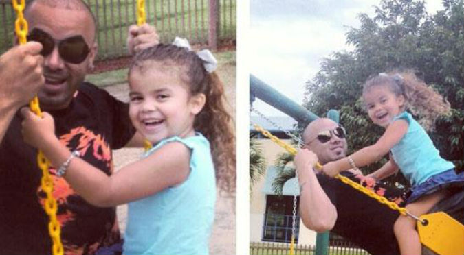 Wisin: Captan a cantante bailando reggaetón con su hija (VIDEO)