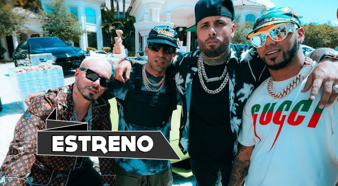 Nicky Jam, Anuel AA, J Balvin y Arcángel estrenan 'Ven y hazlo tú' (VIDEO)