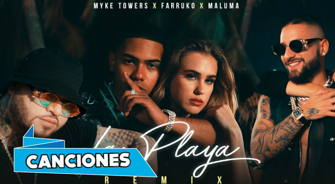 Myke Towers, Maluma & Farruko - La Playa Remix