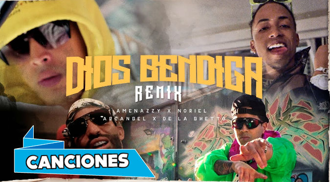 Dios Bendiga Remix - Amenazzy X Noriel X Arcangel X De La Ghetto (VIDEO)