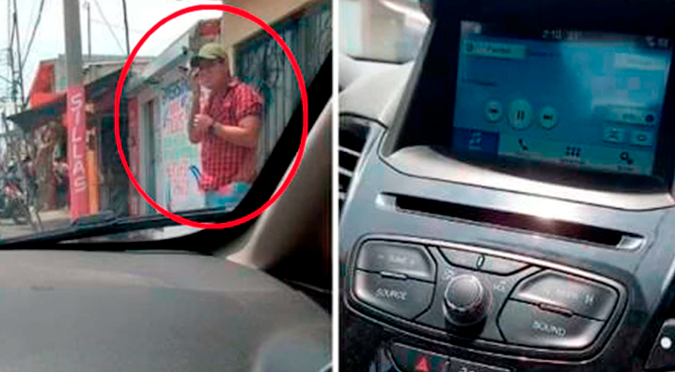 Un hombre llama a su amante cuando su teléfono estaba conectado al auto y su esposa descubre todo | VIDEO
