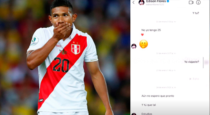 Se filtran supuestas conversaciones de Edison Flores con joven en redes sociales | VIDEO