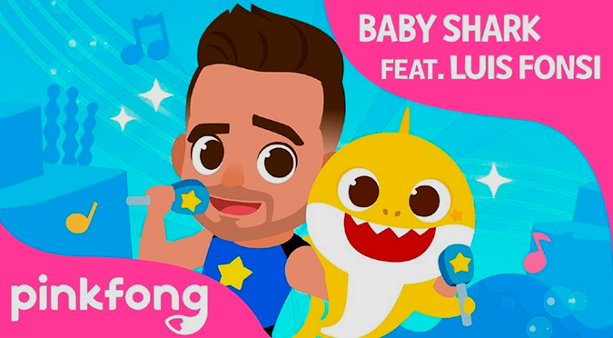 Luis Fonsi lanza con sus hijos nueva versión del famoso tema “Baby Shark” | VIDEO