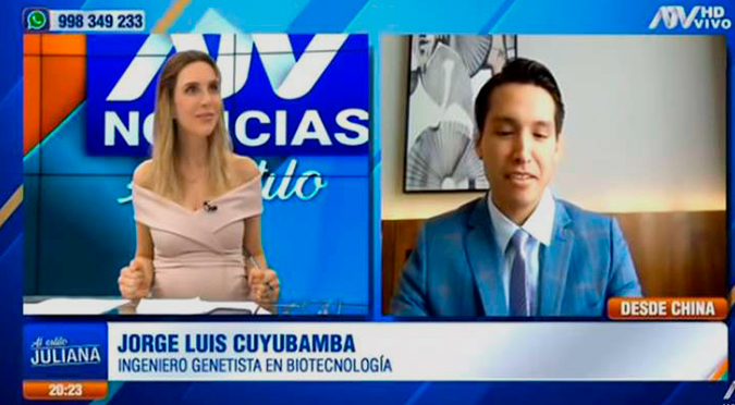 Juliana Oxenford tras haber entrevistado a científico peruano falso: “Todos caímos. No puedo estar en todas”