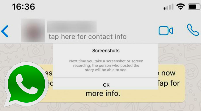 WhatsApp impedirá que saques capturas de pantalla de tus chats