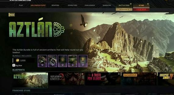 Call of Duty comete gran error con Machu Picchu y lo incluye en representación azteca