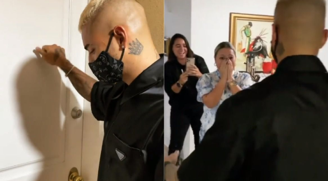 Mira el emotivo reencuentro entre Maluma y su madre después de cinco meses sin verse | VIDEO