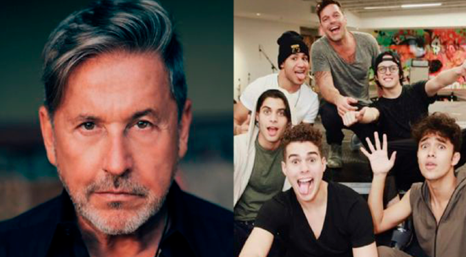El emotivo mensaje que Ricardo Montaner le envió a CNCO tras el estreno de 'Tan Enamorados'
