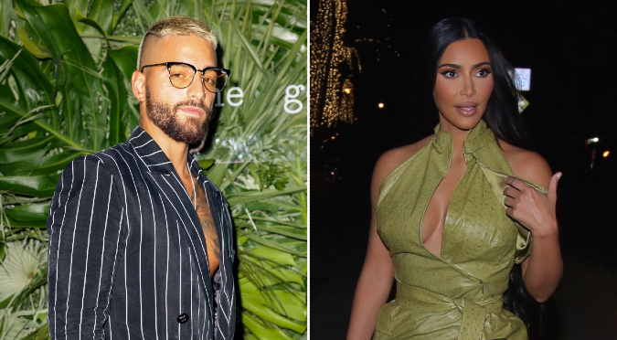 Maluma y Kim Kardashian de fiesta en Miami ¿Romance a la vista?