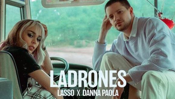 Danna Paola y Lasso presentan su segunda colaboración, “Ladrones” | VIDEO