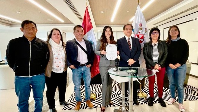 USMP y Canal TRO de Colombia sellaron una histórica alianza | FOTO