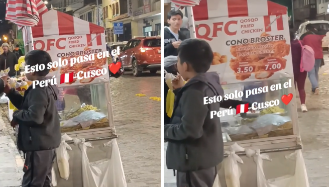 Peruano sorprende con el nombre de su negocio en Cusco: “Qosqo Fried Chicken”