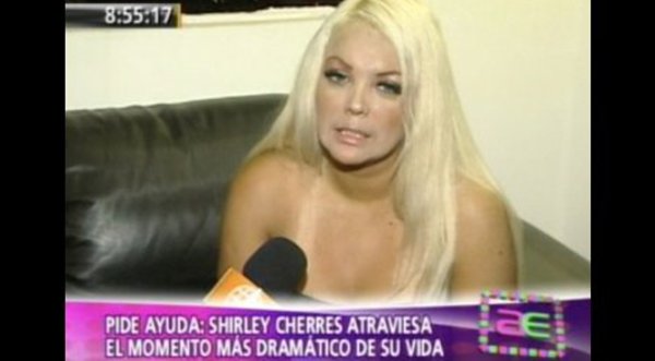 Shirley Cherres pide apoyo para su sobrina