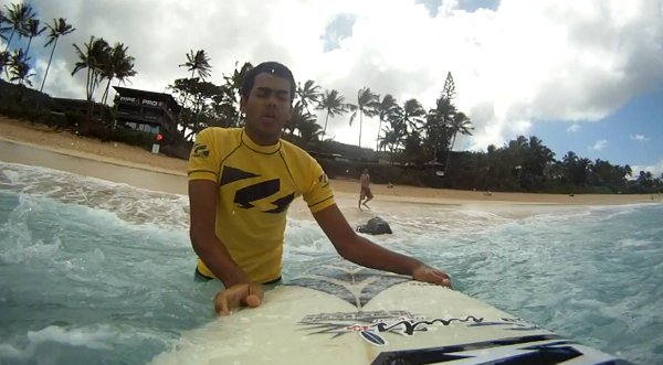 Surf Invidente sorprende en Hawai
