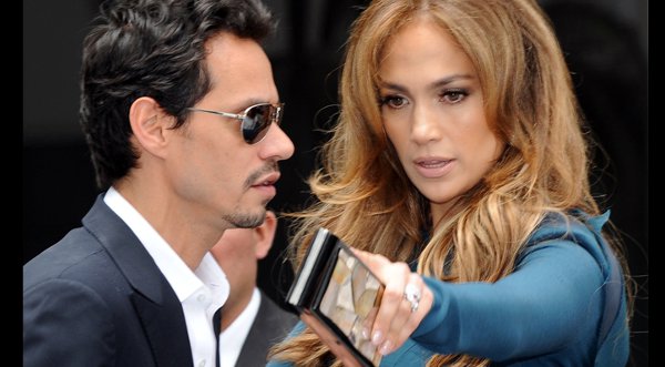 J.Lo se molestó con Marc Anthony