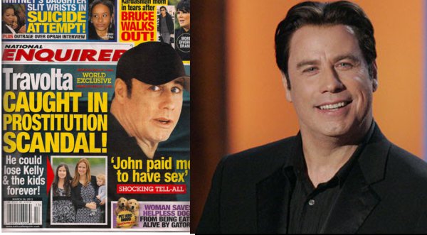 John Travolta acusado de ofrecer dinero a cambio de sexo