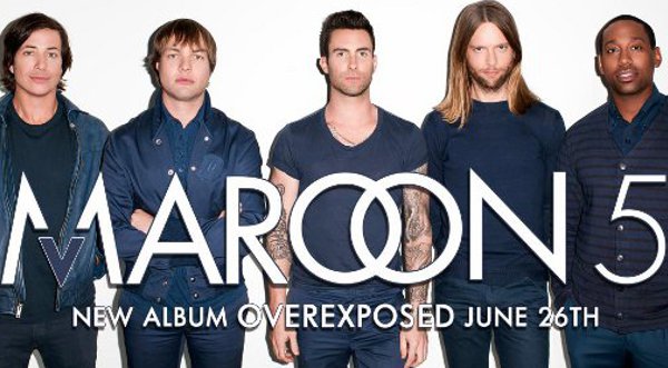 Maroon 5 lanzará su nuevo álbum “Overexposed”