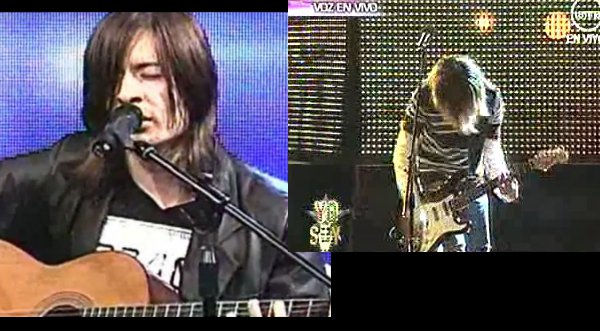 'Kurt Cobain' peruano deslumbró en 'Yo Soy'