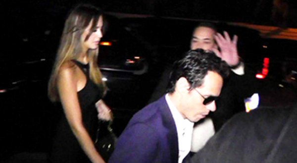Marc Anthony y su novia se fueron de fiesta ...