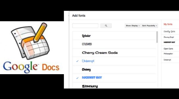 Google Docs presenta novedades para el usuario