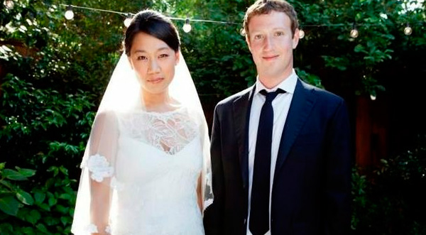 Se casó Mark Zuckerberg, fundador de Facebook