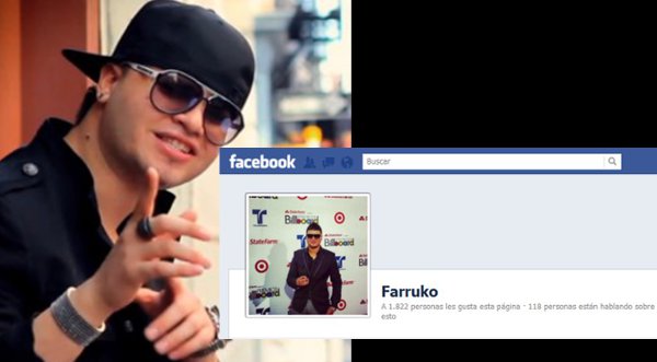 Farruko tiene nuevo Fan Page en Facebook