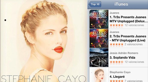 Primer disco de Stephanie Cayo está en iTunes