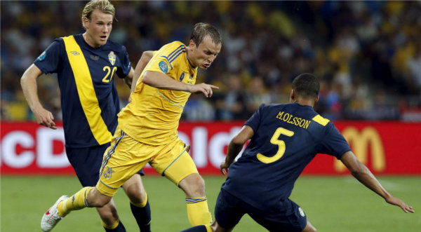 Eurocopa: Inglaterra empató con Francia y Ucrania venció a Suecia