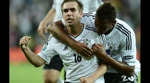 Alemania pasó a las semifinales en la Eurocopa