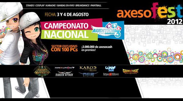 Gamers: Axesofest se realizará en agosto en Lima