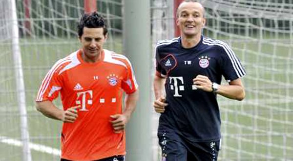 Claudio Pizarro empezó entrenamientos en el Bayern