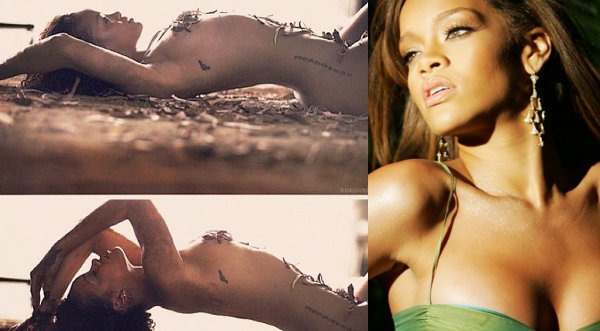 Rihanna se desnuda en Twitter