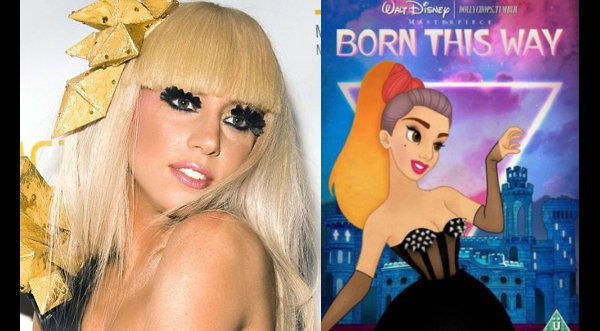 Así se vería Lady Gaga como princesa Disney