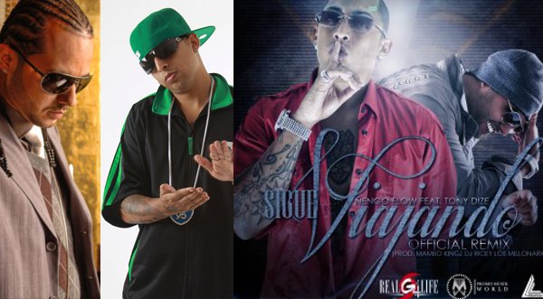 Ñengo Flow y Tony Dize juntos en remix de 'Sigue viajando'