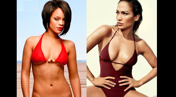 Un choque de infarto: Rihanna vs J.Lo